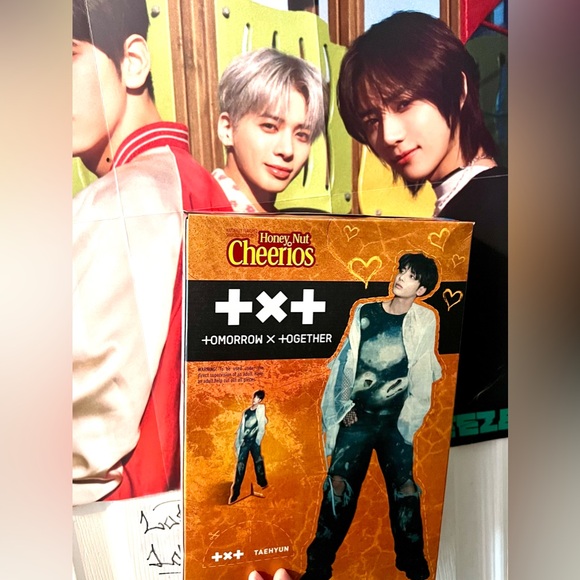 TAEHYUN Honey nut Cheerios-K POP  Tomorrow X Together Limited Edition - Picture 2 of 3